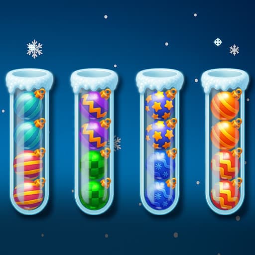 Play Sorting Xmas Balls - Free Online Game